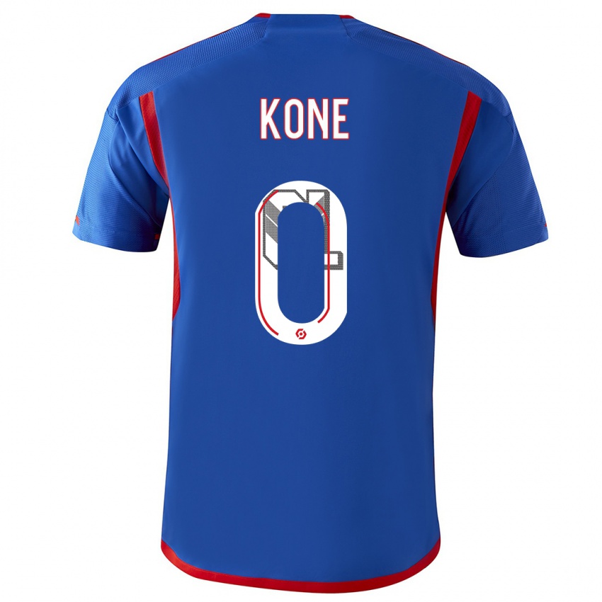 Herren Youssouf Kone #0 Blau Rot Auswärtstrikot Trikot 2023/24 T-Shirt Österreich