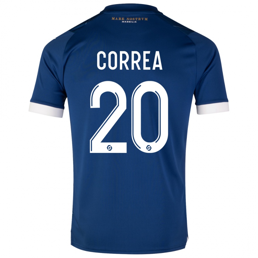 Herren Joaquin Correa #20 Dunkelblau Auswärtstrikot Trikot 2023/24 T-Shirt Österreich