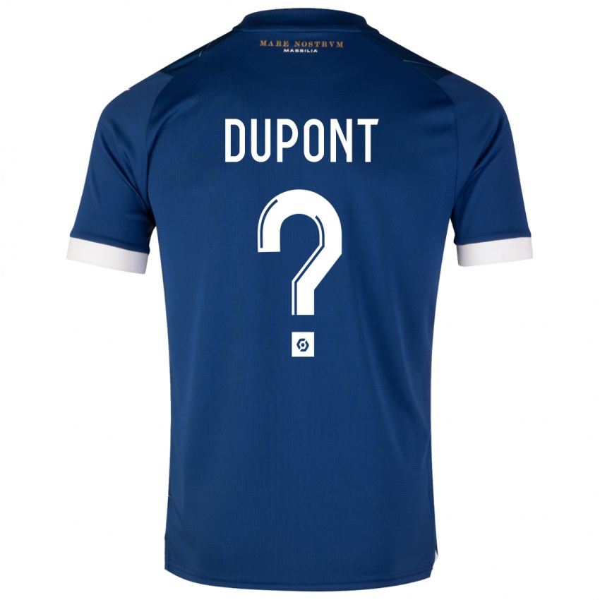 Herren Hugo Dupont #0 Dunkelblau Auswärtstrikot Trikot 2023/24 T-Shirt Österreich