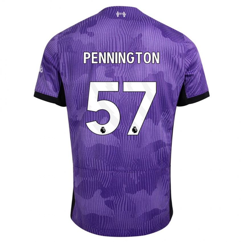 Herren Cody Pennington #57 Lila Ausweichtrikot Trikot 2023/24 T-Shirt Österreich