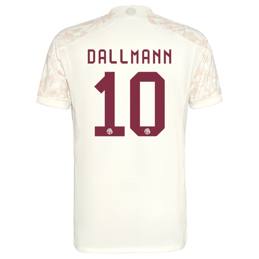 Herren Linda Dallmann #10 Cremefarben Ausweichtrikot Trikot 2023/24 T-Shirt Österreich