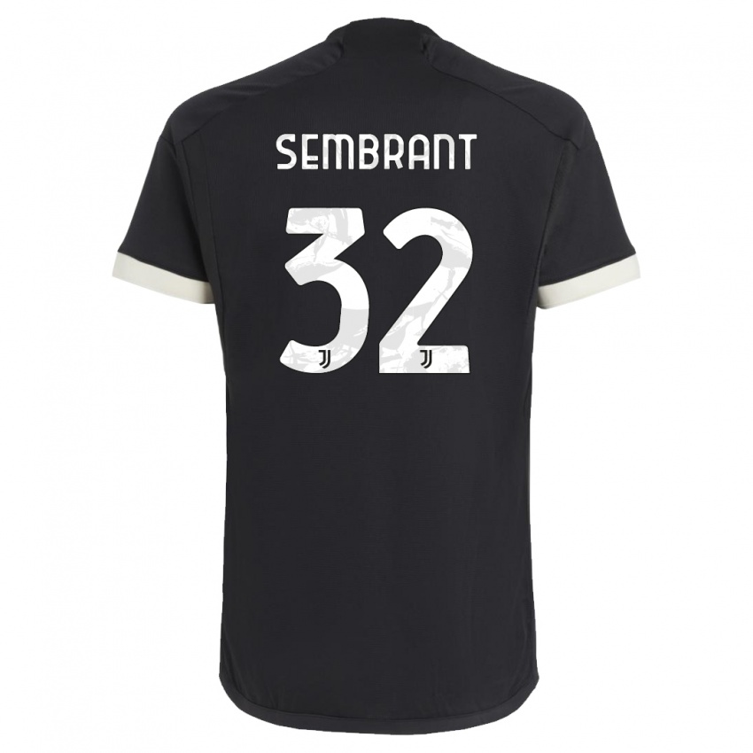 Herren Linda Sembrant #32 Schwarz Ausweichtrikot Trikot 2023/24 T-Shirt Österreich