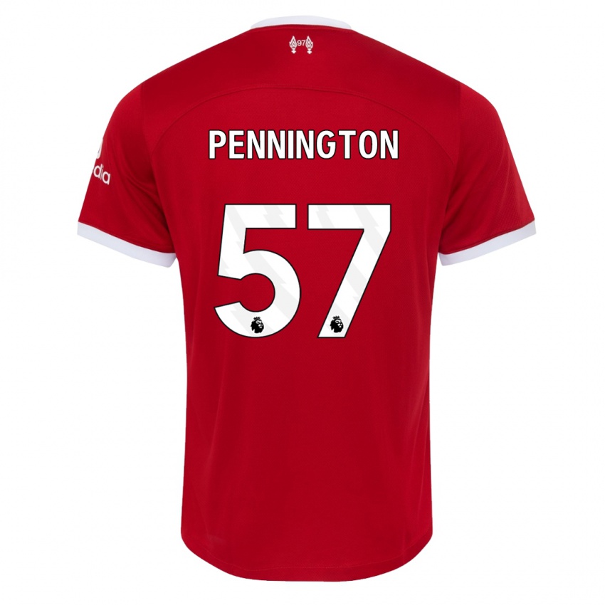 Damen Cody Pennington #57 Rot Heimtrikot Trikot 2023/24 T-Shirt Österreich