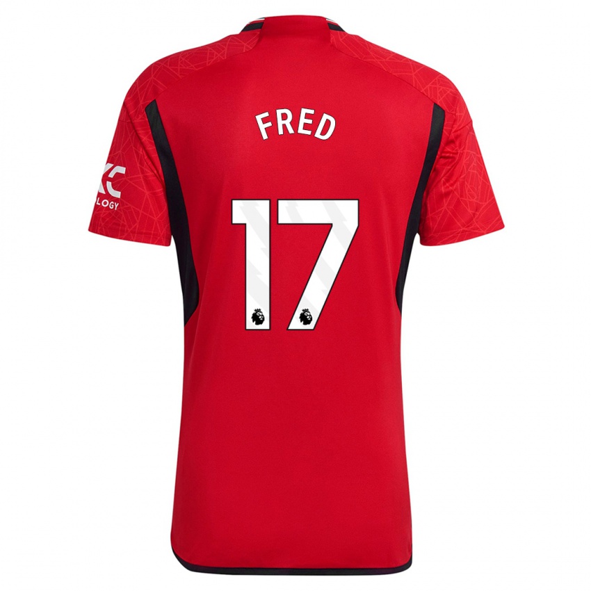 Damen Fred #17 Rot Heimtrikot Trikot 2023/24 T-Shirt Österreich