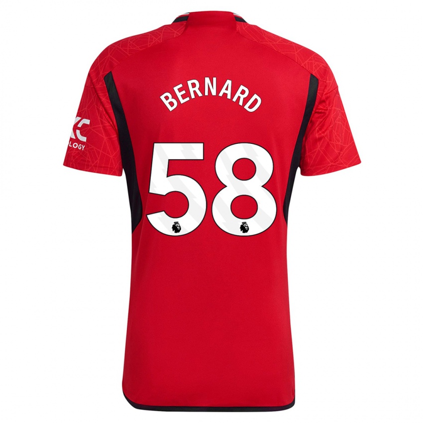 Damen Bernard #58 Rot Heimtrikot Trikot 2023/24 T-Shirt Österreich