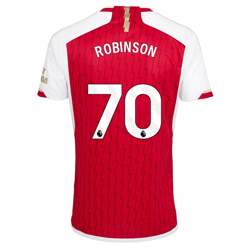 Damen Josh Robinson #70 Rot Heimtrikot Trikot 2023/24 T-Shirt Österreich