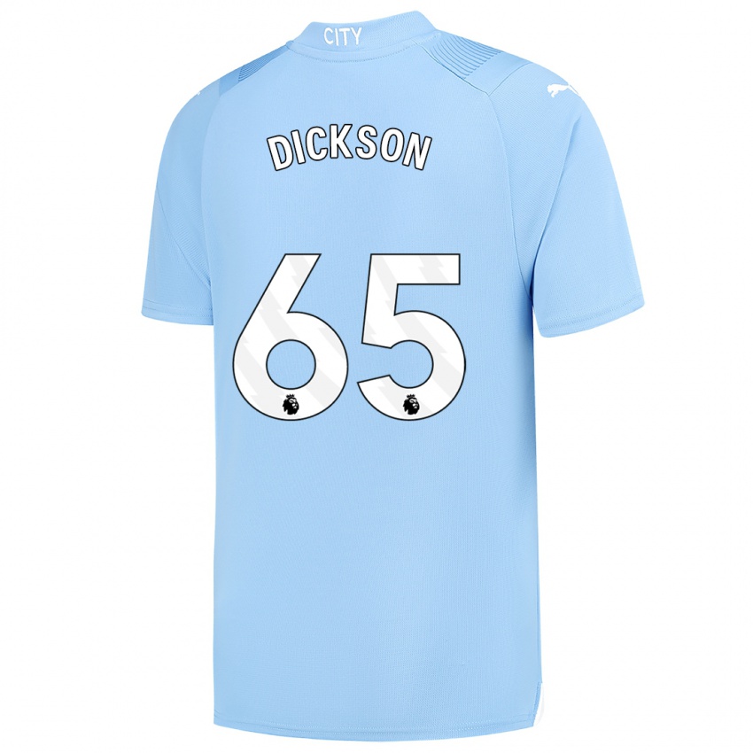 Damen Will Dickson #65 Hellblau Heimtrikot Trikot 2023/24 T-Shirt Österreich
