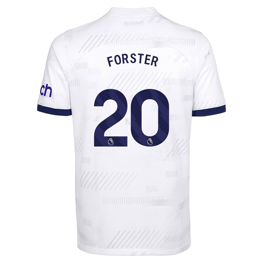 Damen Fraser Forster #20 Weiß Heimtrikot Trikot 2023/24 T-Shirt Österreich