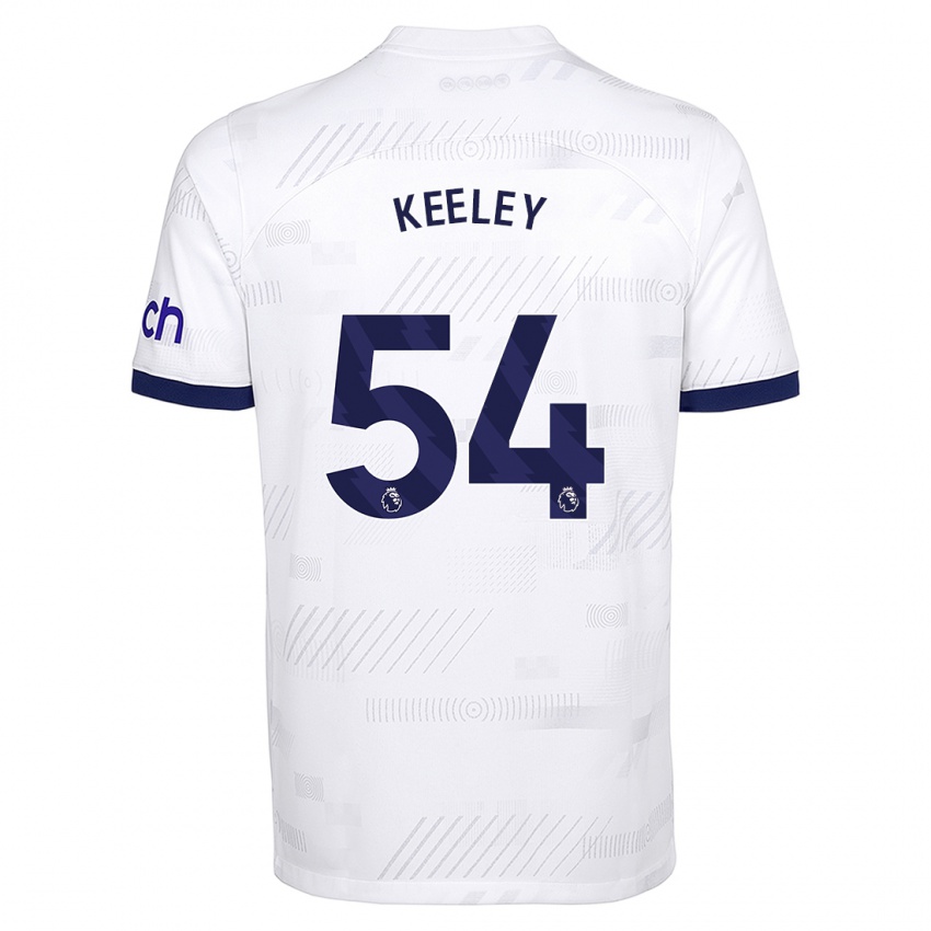 Damen Josh Keeley #54 Weiß Heimtrikot Trikot 2023/24 T-Shirt Österreich