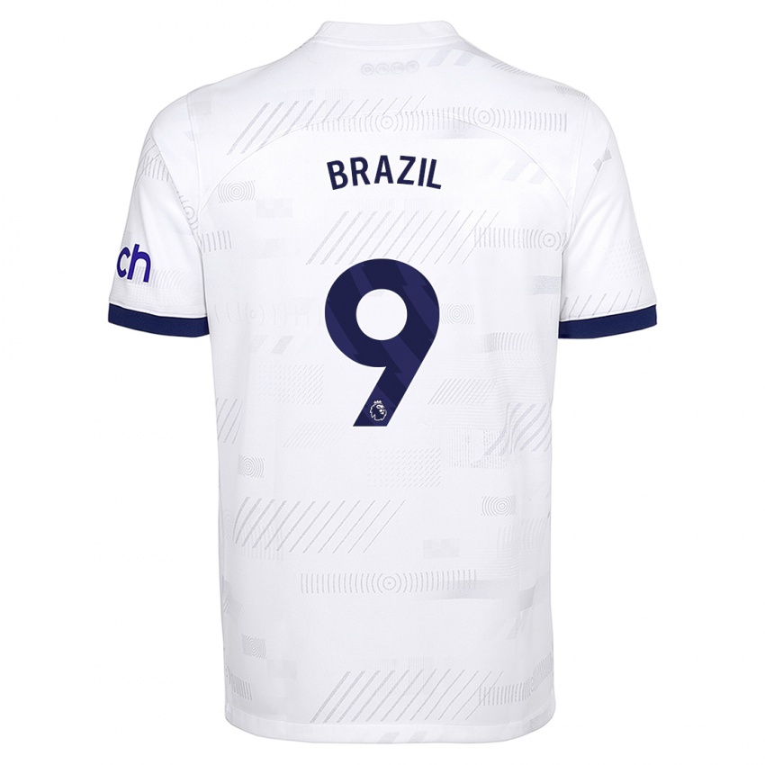 Damen Ellie Brazil #9 Weiß Heimtrikot Trikot 2023/24 T-Shirt Österreich