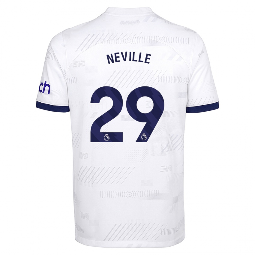 Damen Ashleigh Neville #29 Weiß Heimtrikot Trikot 2023/24 T-Shirt Österreich