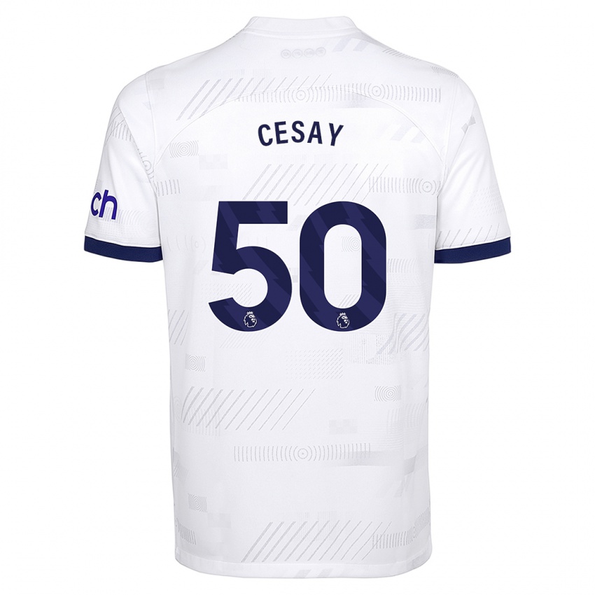 Damen Kallum Cesay #50 Weiß Heimtrikot Trikot 2023/24 T-Shirt Österreich