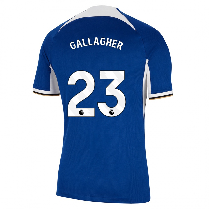 Damen Conor Gallagher #23 Blau Heimtrikot Trikot 2023/24 T-Shirt Österreich
