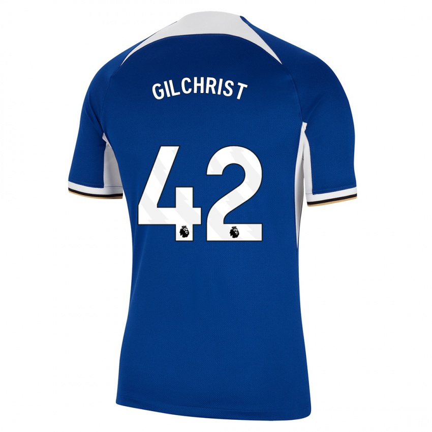Damen Alfie Gilchrist #42 Blau Heimtrikot Trikot 2023/24 T-Shirt Österreich