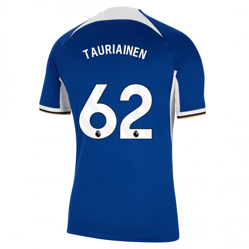 Damen Jimi Tauriainen #62 Blau Heimtrikot Trikot 2023/24 T-Shirt Österreich
