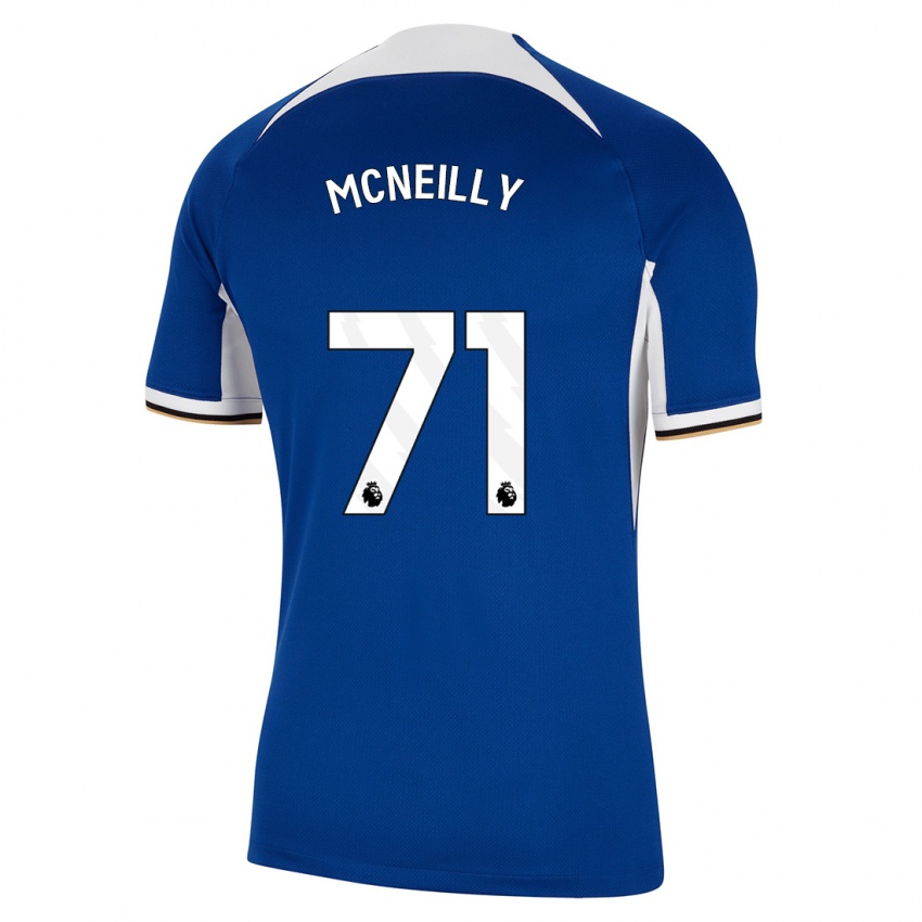 Damen Donnell Mcneilly #71 Blau Heimtrikot Trikot 2023/24 T-Shirt Österreich