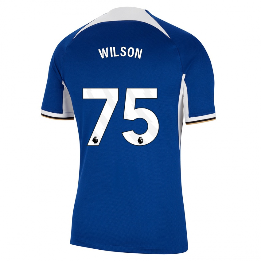Damen Kaiden Wilson #75 Blau Heimtrikot Trikot 2023/24 T-Shirt Österreich