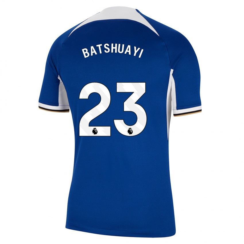 Damen Michy Batshuayi #23 Blau Heimtrikot Trikot 2023/24 T-Shirt Österreich
