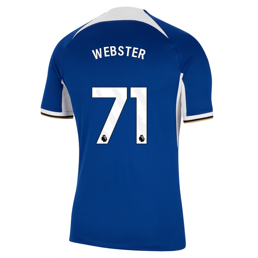 Damen Charlie Webster #71 Blau Heimtrikot Trikot 2023/24 T-Shirt Österreich