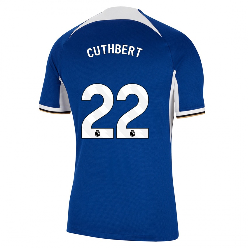 Damen Erin Cuthbert #22 Blau Heimtrikot Trikot 2023/24 T-Shirt Österreich