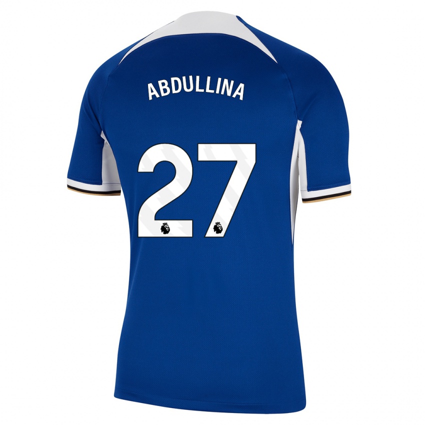 Damen Alsu Abdullina #27 Blau Heimtrikot Trikot 2023/24 T-Shirt Österreich