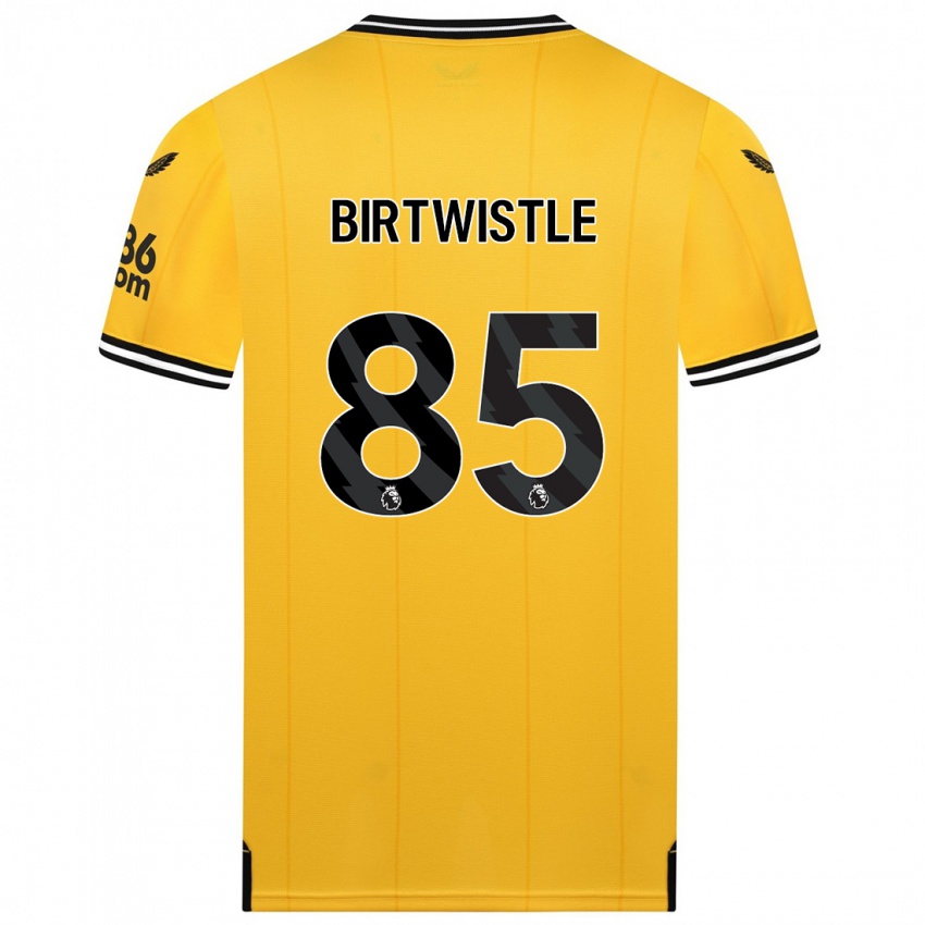 Damen Harry Birtwistle #85 Gelb Heimtrikot Trikot 2023/24 T-Shirt Österreich