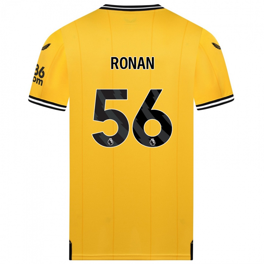 Damen Connor Ronan #56 Gelb Heimtrikot Trikot 2023/24 T-Shirt Österreich