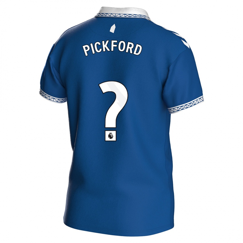 Damen George Pickford #0 Königsblau Heimtrikot Trikot 2023/24 T-Shirt Österreich