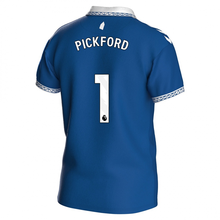 Damen Jordan Pickford #1 Königsblau Heimtrikot Trikot 2023/24 T-Shirt Österreich