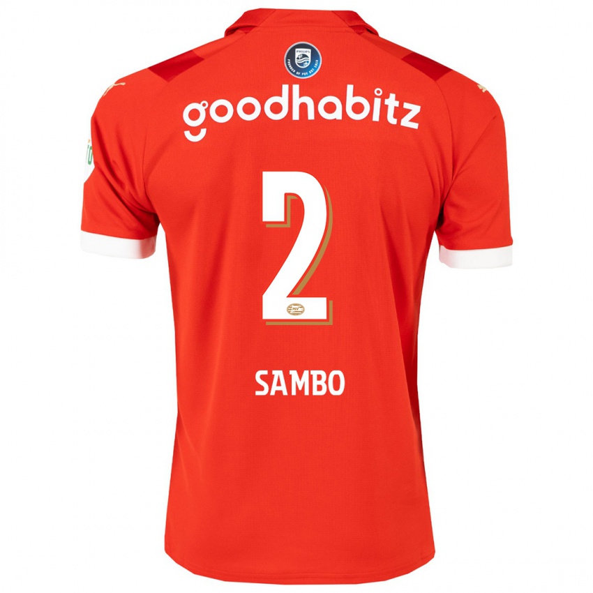 Damen Shurandy Sambo #2 Rot Heimtrikot Trikot 2023/24 T-Shirt Österreich
