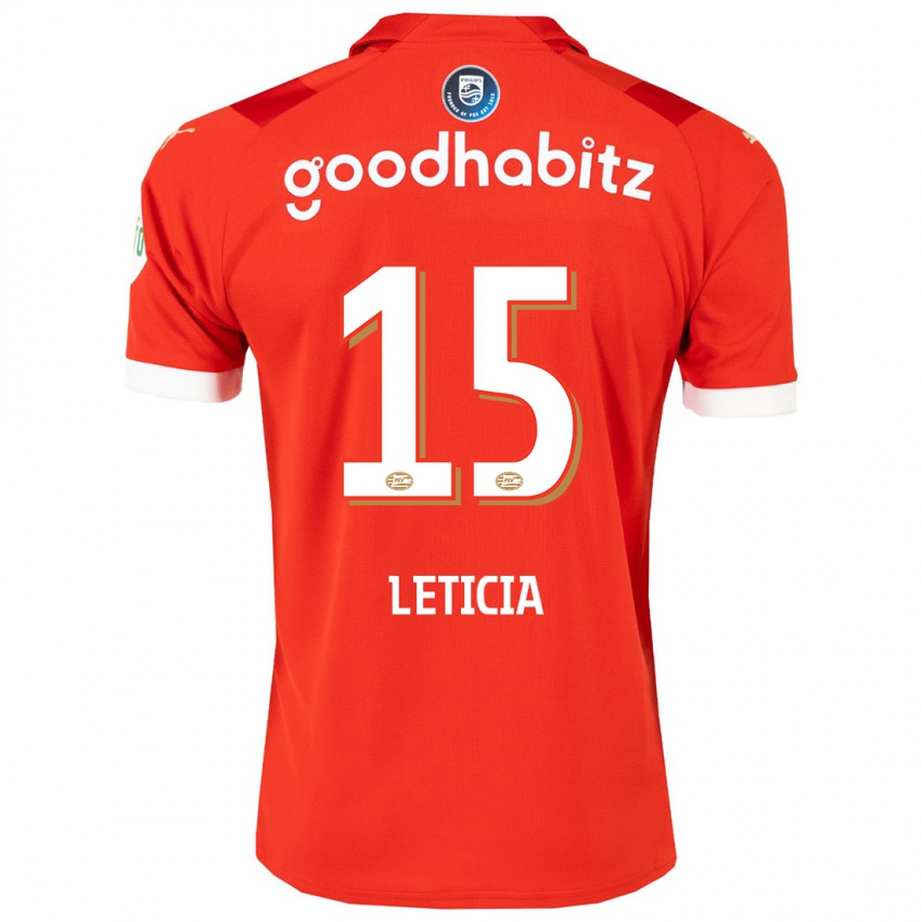 Damen Brazil Bra Leticia #15 Rot Heimtrikot Trikot 2023/24 T-Shirt Österreich