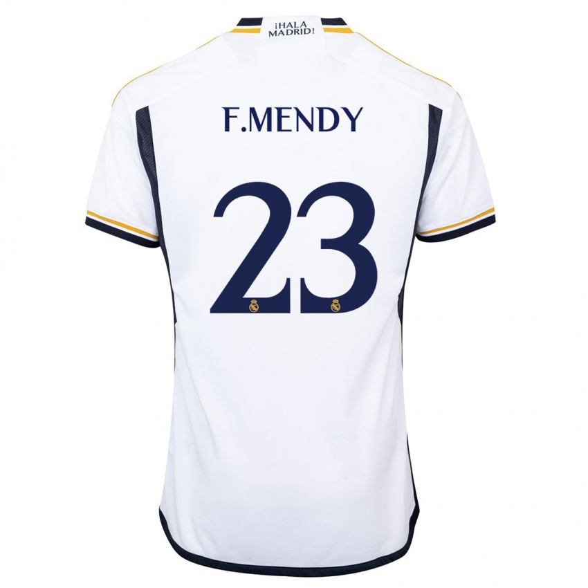 Damen Ferland Mendy #23 Weiß Heimtrikot Trikot 2023/24 T-Shirt Österreich