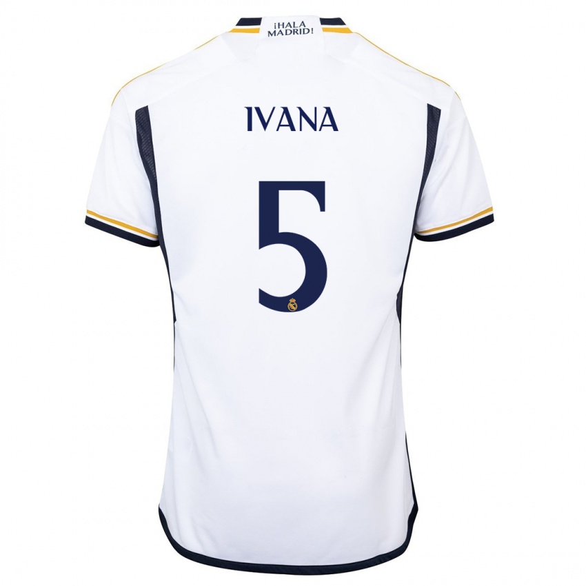 Damen Ivana Andres #5 Weiß Heimtrikot Trikot 2023/24 T-Shirt Österreich