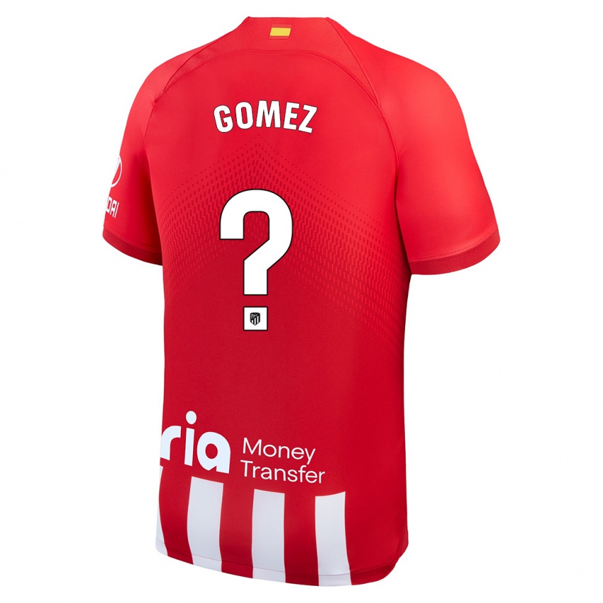 Damen Javi Gomez #0 Rot-Weiss Heimtrikot Trikot 2023/24 T-Shirt Österreich
