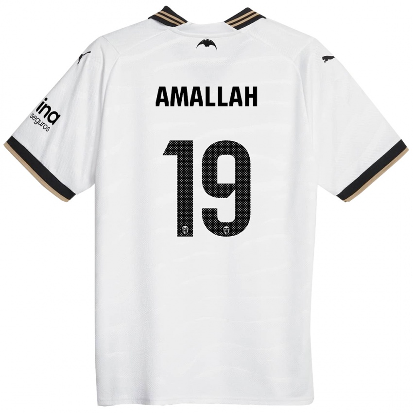 Damen Selim Amallah #19 Weiß Heimtrikot Trikot 2023/24 T-Shirt Österreich
