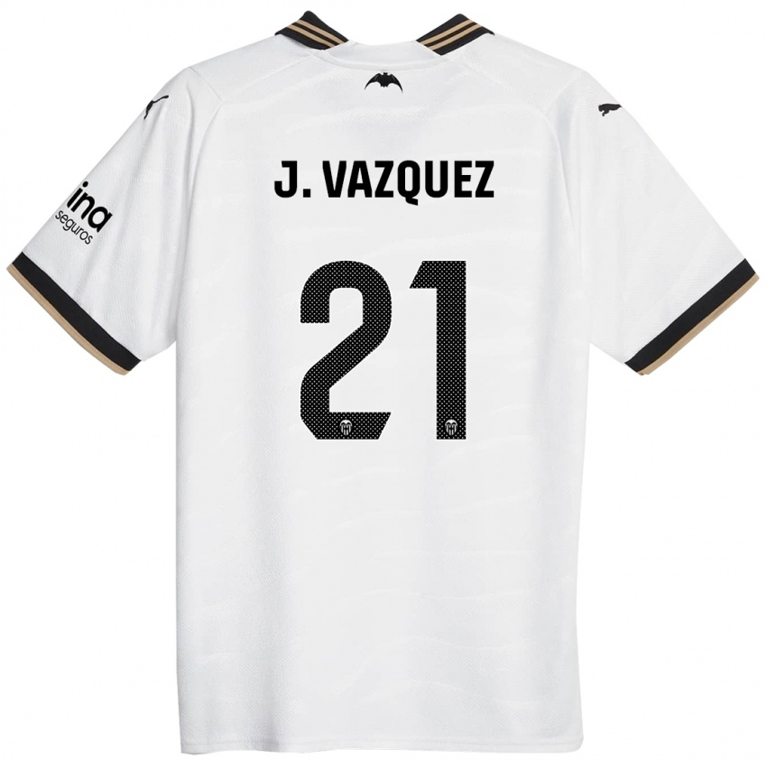 Damen Jesus Vazquez #21 Weiß Heimtrikot Trikot 2023/24 T-Shirt Österreich