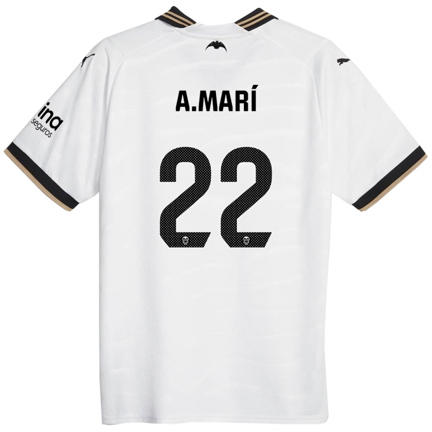 Damen Alberto Marí #22 Weiß Heimtrikot Trikot 2023/24 T-Shirt Österreich