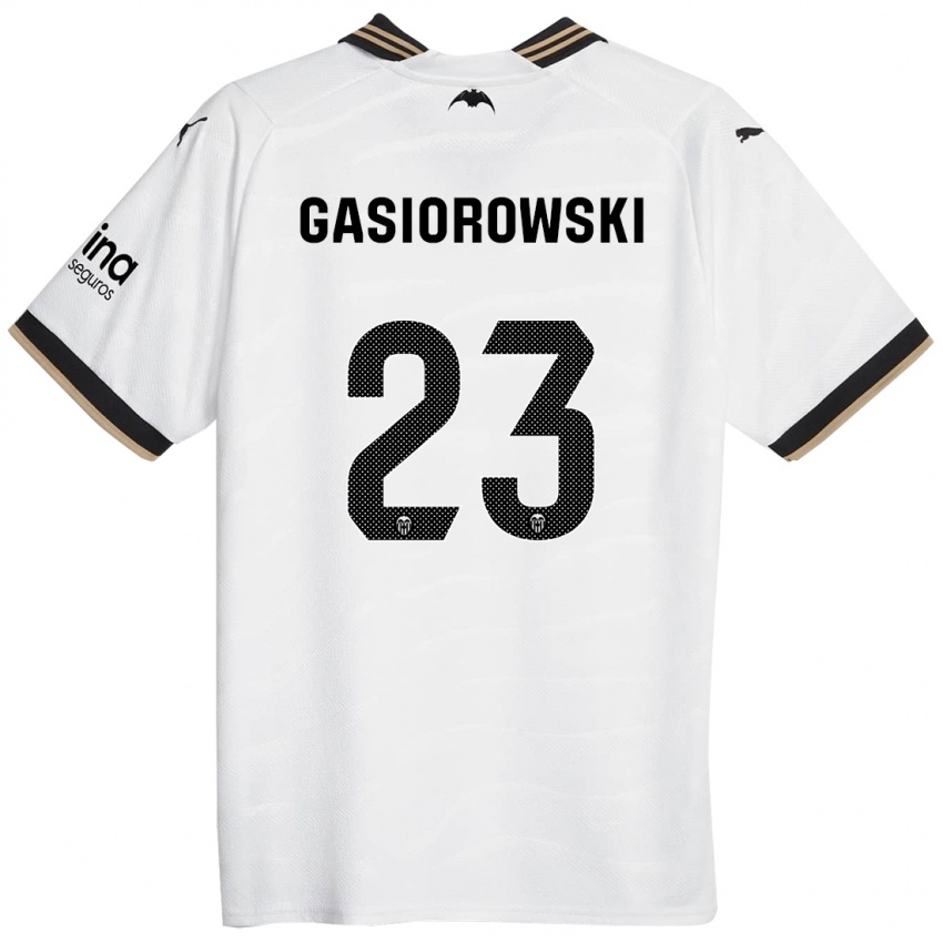 Damen Yarek Gasiorowski #23 Weiß Heimtrikot Trikot 2023/24 T-Shirt Österreich