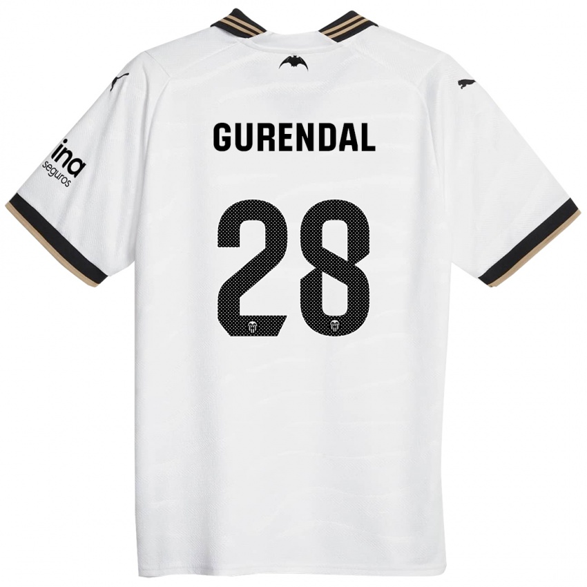 Damen Alexander Gurendal #28 Weiß Heimtrikot Trikot 2023/24 T-Shirt Österreich