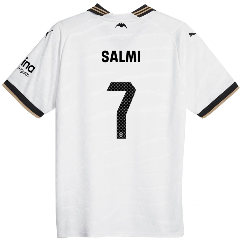 Damen Iina Salmi #7 Weiß Heimtrikot Trikot 2023/24 T-Shirt Österreich