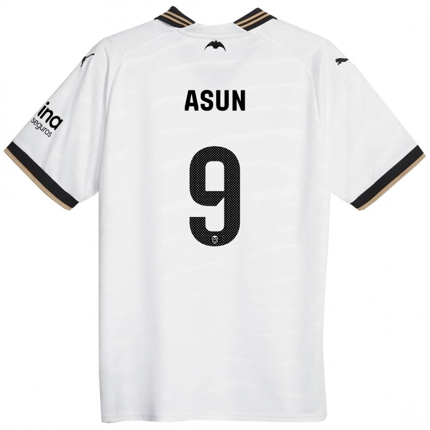 Damen Asun #9 Weiß Heimtrikot Trikot 2023/24 T-Shirt Österreich