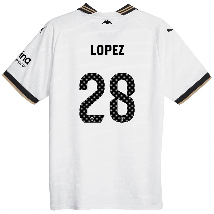 Damen Saray Lopez #28 Weiß Heimtrikot Trikot 2023/24 T-Shirt Österreich