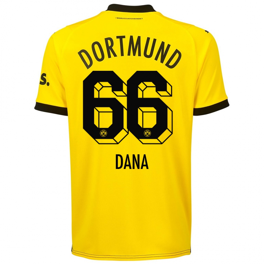 Damen Bleckmann Dana #66 Gelb Heimtrikot Trikot 2023/24 T-Shirt Österreich