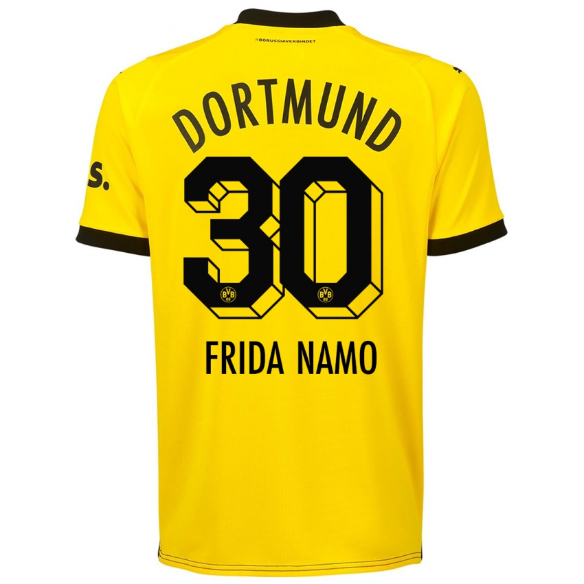 Damen Ronning Frida Namo #30 Gelb Heimtrikot Trikot 2023/24 T-Shirt Österreich