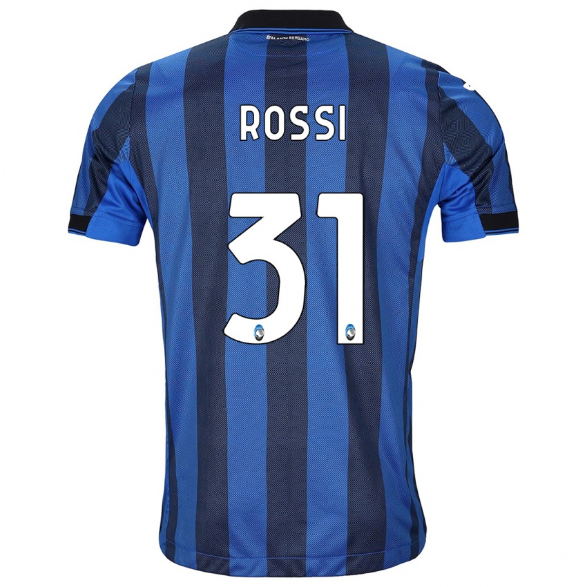 Damen Francesco Rossi #31 Schwarz Blau Heimtrikot Trikot 2023/24 T-Shirt Österreich