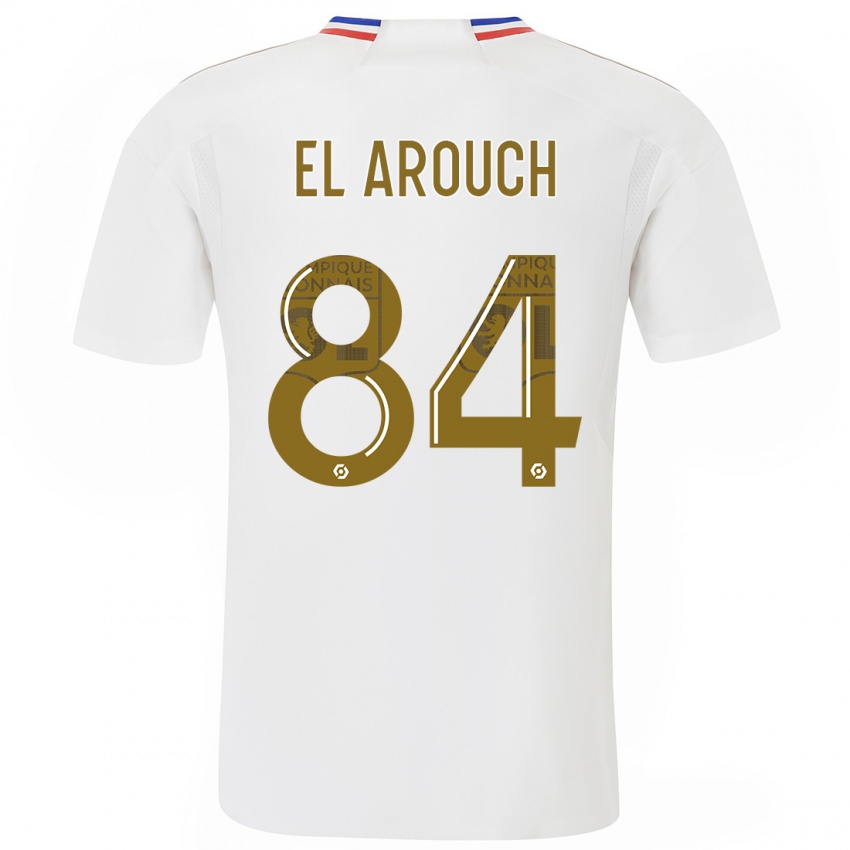 Damen Mohamed El Arouch #84 Weiß Heimtrikot Trikot 2023/24 T-Shirt Österreich