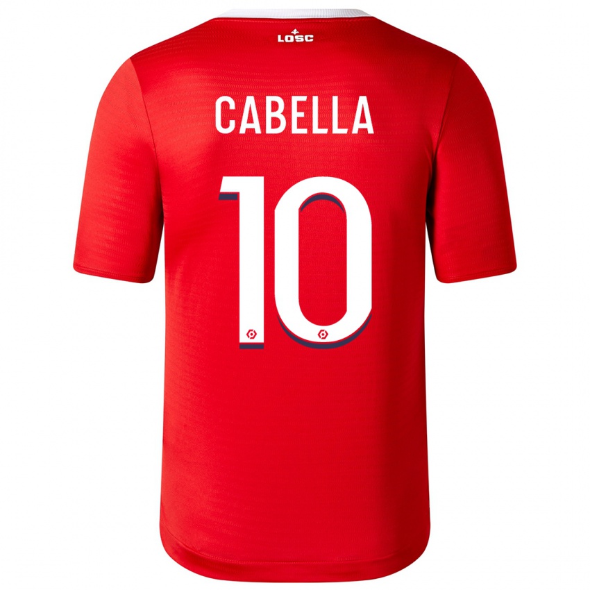 Damen Remy Cabella #10 Rot Heimtrikot Trikot 2023/24 T-Shirt Österreich