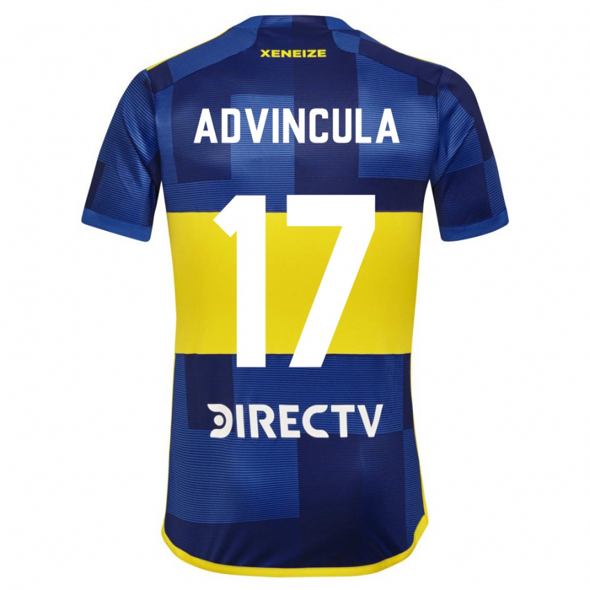 Damen Luis Advincula #17 Dunkelblau Gelb Heimtrikot Trikot 2023/24 T-Shirt Österreich