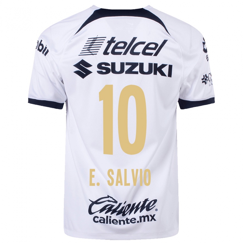 Damen Eduardo Salvio #10 Weiß Heimtrikot Trikot 2023/24 T-Shirt Österreich