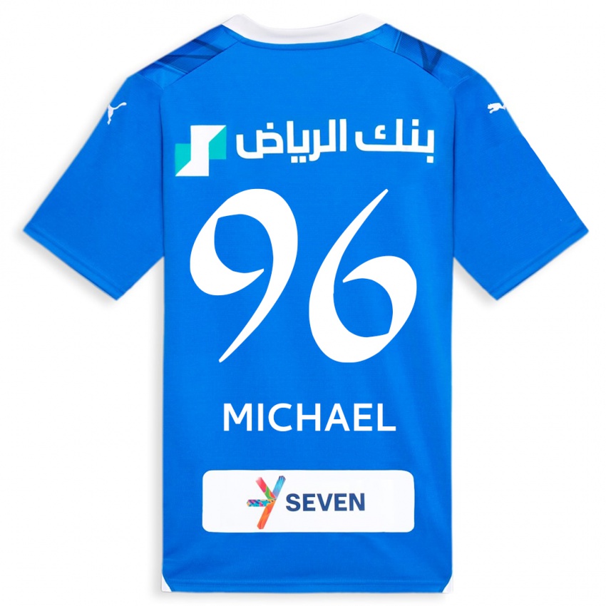 Damen Michael #96 Blau Heimtrikot Trikot 2023/24 T-Shirt Österreich